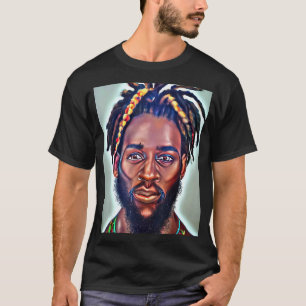 Rastaman Reggae Dub Jah Rasta design_33 T-Shirt