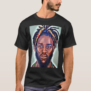 Rastaman Reggae Dub Jah Rasta design_33 T-Shirt