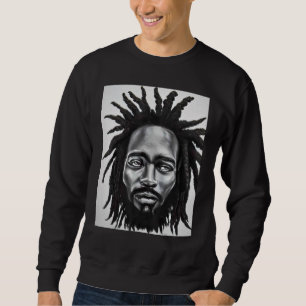 Rastaman Reggae Dub Jah Rasta design_34 Sweatshirt