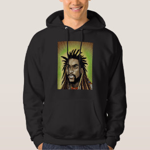 Rastaman Reggae Dub Jah Rasta design_3 Hoodie