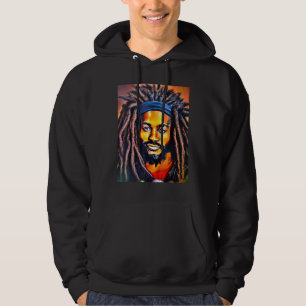 Rastaman Reggae Dub Jah Rasta design_3 Hoodie