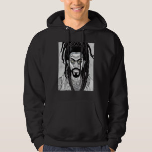 Rastaman Reggae Dub Jah Rasta design_8 Hoodie