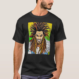 Rastaman Reggae Dub Jah Rasta design Premium_24 T-Shirt