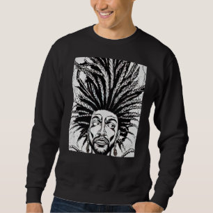 Rastaman Reggae Dub Jah Rasta design Premium_27 Sweatshirt