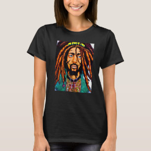 Rastaman Reggae Dub Jah Rasta design Premium T-Shirt