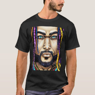 Rastaman Reggae Dub Jah Rasta design T-Shirt