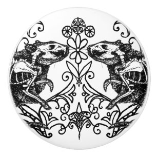 Rat Anatomy Ceramic Knob
