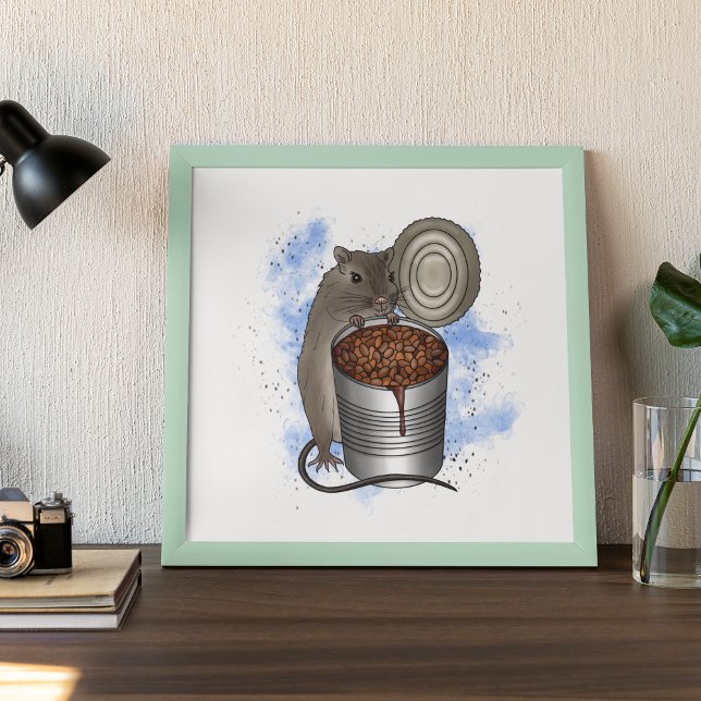 Rat and Bake Beans Poster (Creator Uploaded)