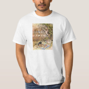 Rat And Mole Have A Picnic - Arthur Rackham T-Shirt