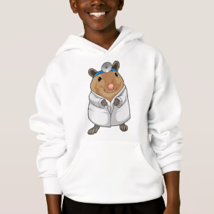 Rat as Doctor with Doctor's coat