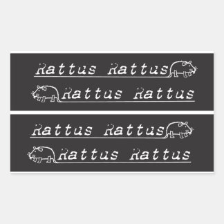 Rat-bike emblem, decal, sticker