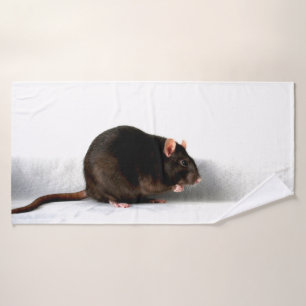 Rat btcnm bath towel set
