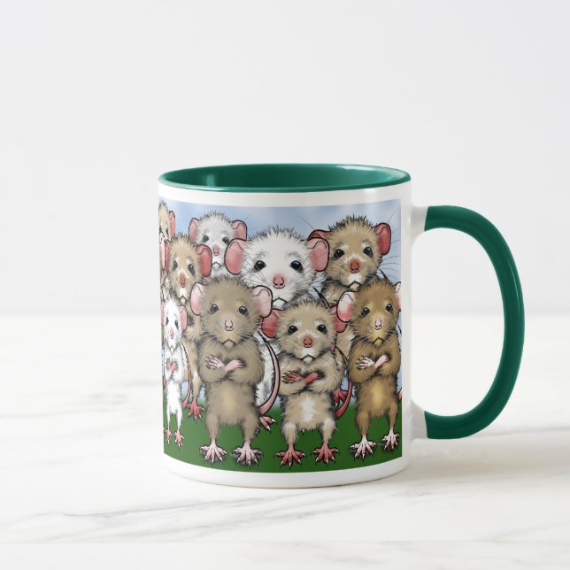 Rat Bunch Coffee Tea Mug (Right)