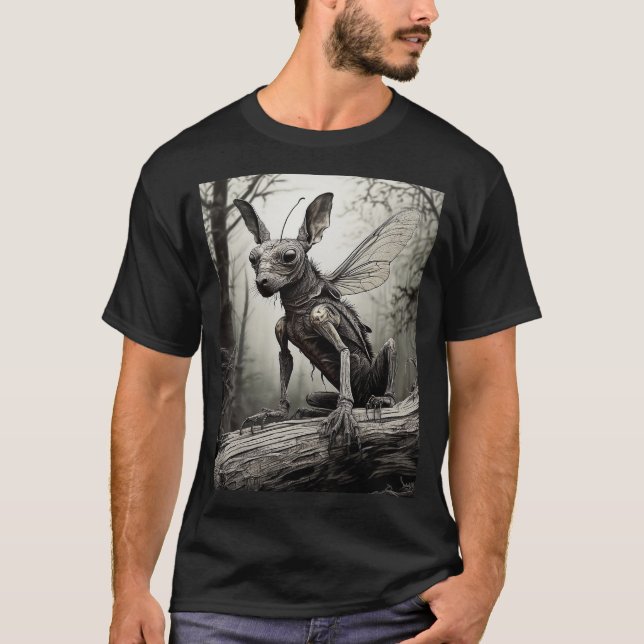 Rat Cricket Mythical Creature T-Shirt (Front)