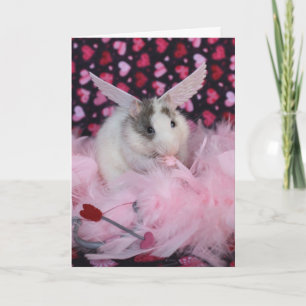 Rat Cupid Card