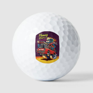 Rat Fink golf balls