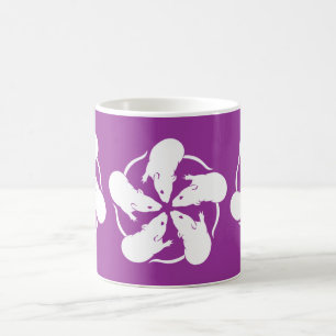Rat Flowers Coffee Mug