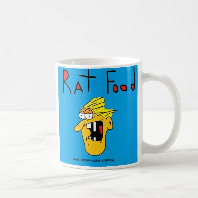 Rat Food Coffee Mug: Fish Grad Mug (Right)