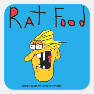 RAT FOOD STICKER FOR WOUNDED WARRIOR PROJECT