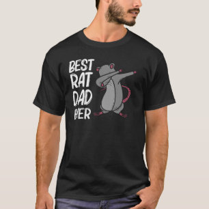 Rat For Men Women Dabbing Black Brown Rodent Anima T-Shirt