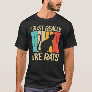Rat For Men Women Mouse Pet Rodent Rat T-Shirt