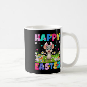 Rat Happy Easter Egg Hunt Bunny Ear Rat Easter Coffee Mug