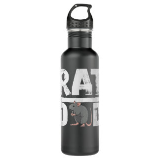 Rat Heartbeat Rat Lover 710 Ml Water Bottle
