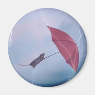 Rat In A Storm Magnet