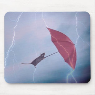 Rat In A Storm Mousepad