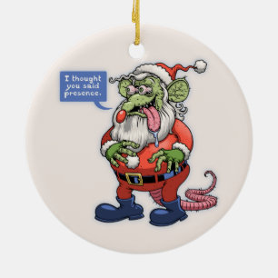 Rat Kringle Ceramic Tree Decoration