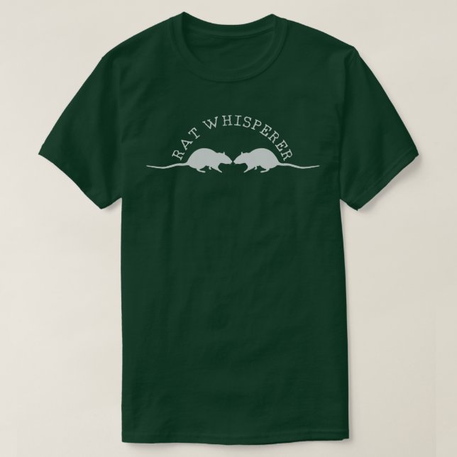 Rat Mice Rat Whisperer T-Shirt (Design Front)