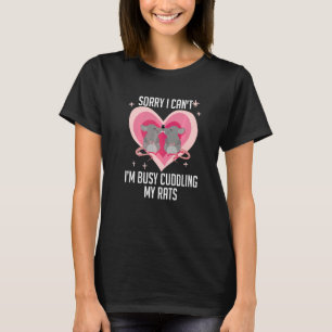 Rat Mouse Owner Pet Rodent Gerbils Mice Rat Owners T-Shirt