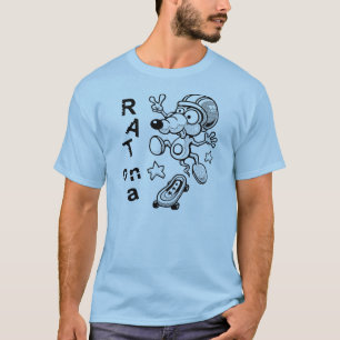 Rat on a Skateboard T-shirt