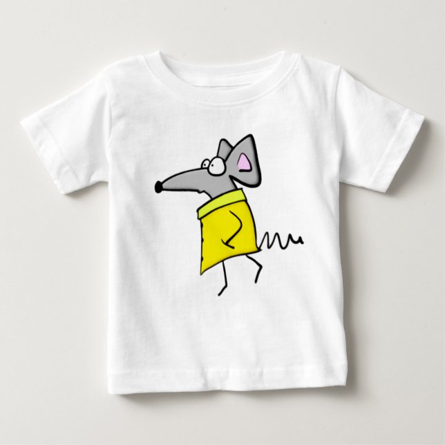 Rat on the Catwalk Baby T-Shirt (Front)