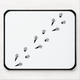 Rat Paw Print - Mouse Pad