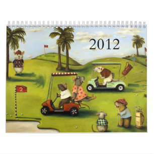 Rat Race 2012 calender Calendar