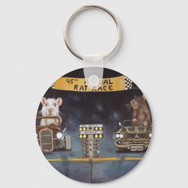 Rat Race Key Ring (Front)