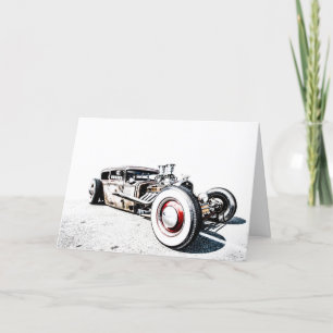 Rat Rod Greeting Card