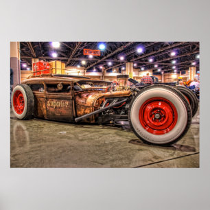 Rat Rod in HDR Poster