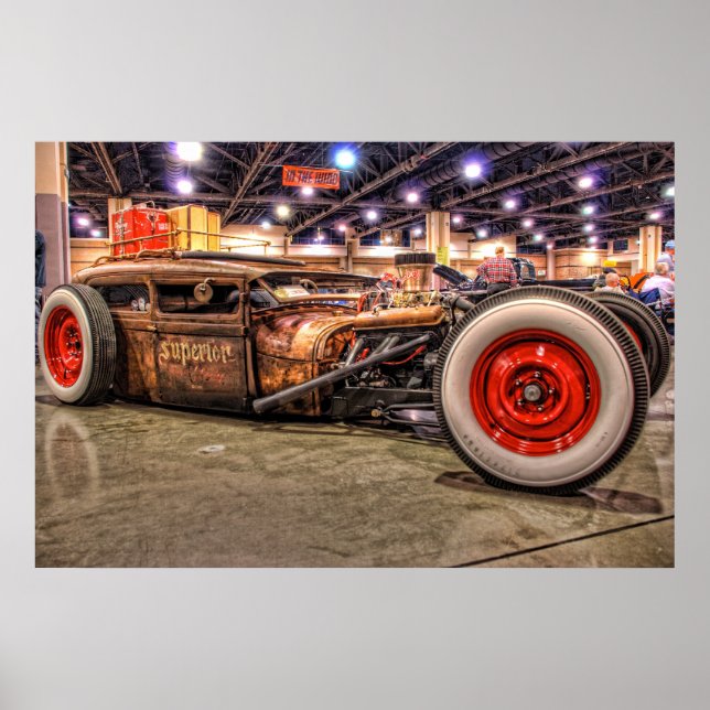 Rat Rod in HDR Poster (Front)