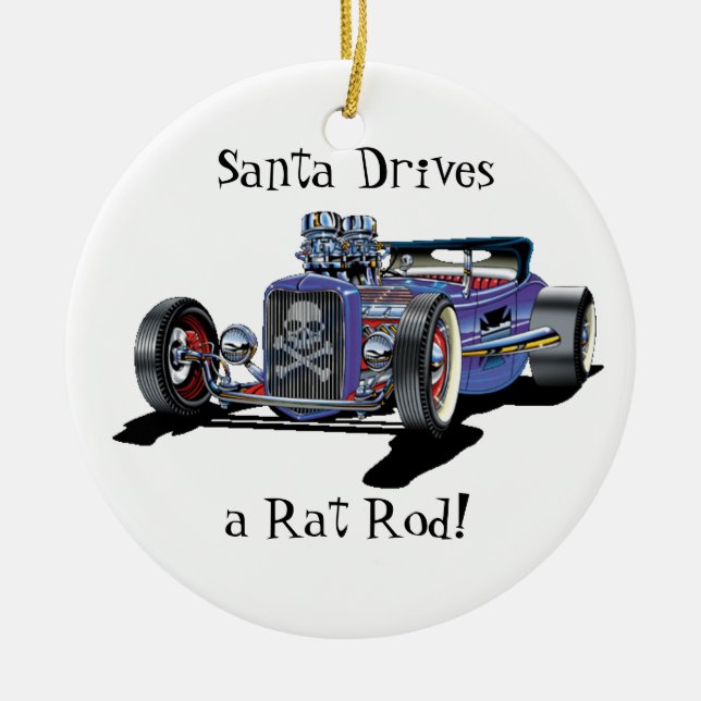 rat rod ornament (Front)