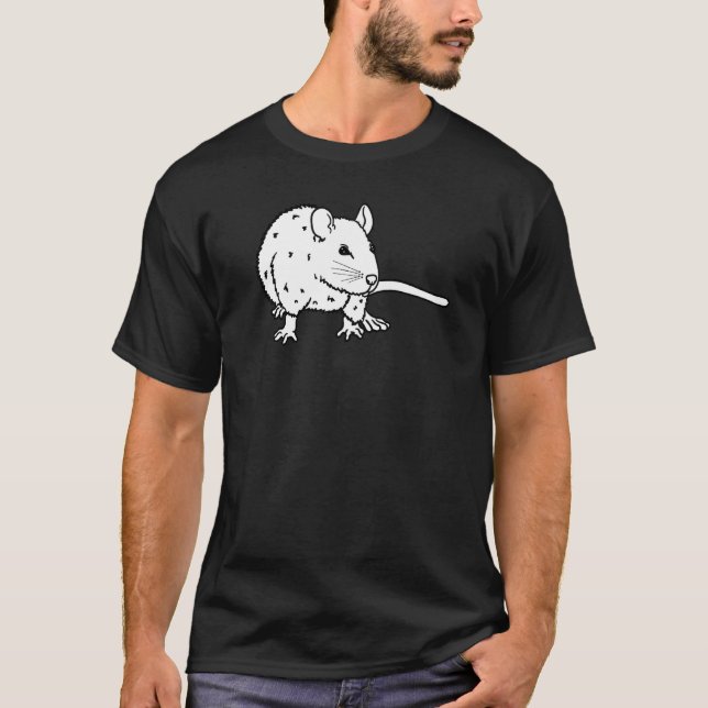 Rat Rodent Owner Mouse Mice Breeder Animal T-Shirt (Front)