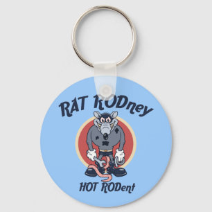 Rat Rodney Key Ring