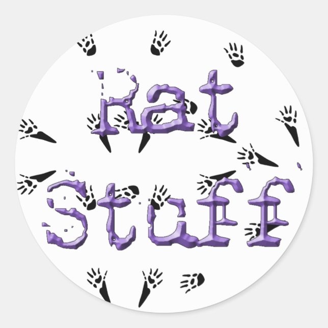 Rat Stuff Stickers (Front)
