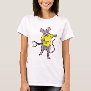 Rat Tennis Tennis racket T-Shirt
