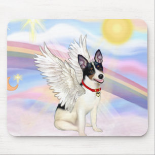 Rat Terrier Angel Mouse Pad