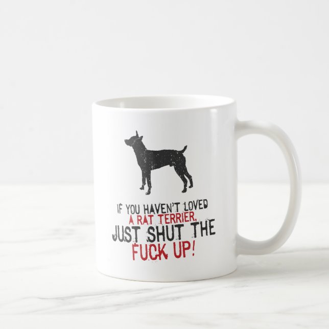 Rat Terrier Coffee Mug (Right)