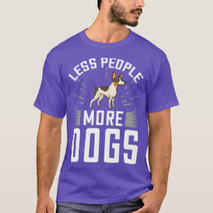 Rat Terrier Dog Puppies Owner Lover _18 T-Shirt