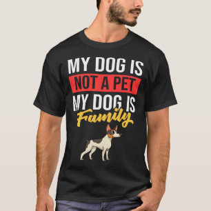Rat Terrier Dog Puppies Owner T-Shirt