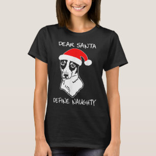Rat Terrier funny ugly xmas gifts for dog lovers T-Shirt